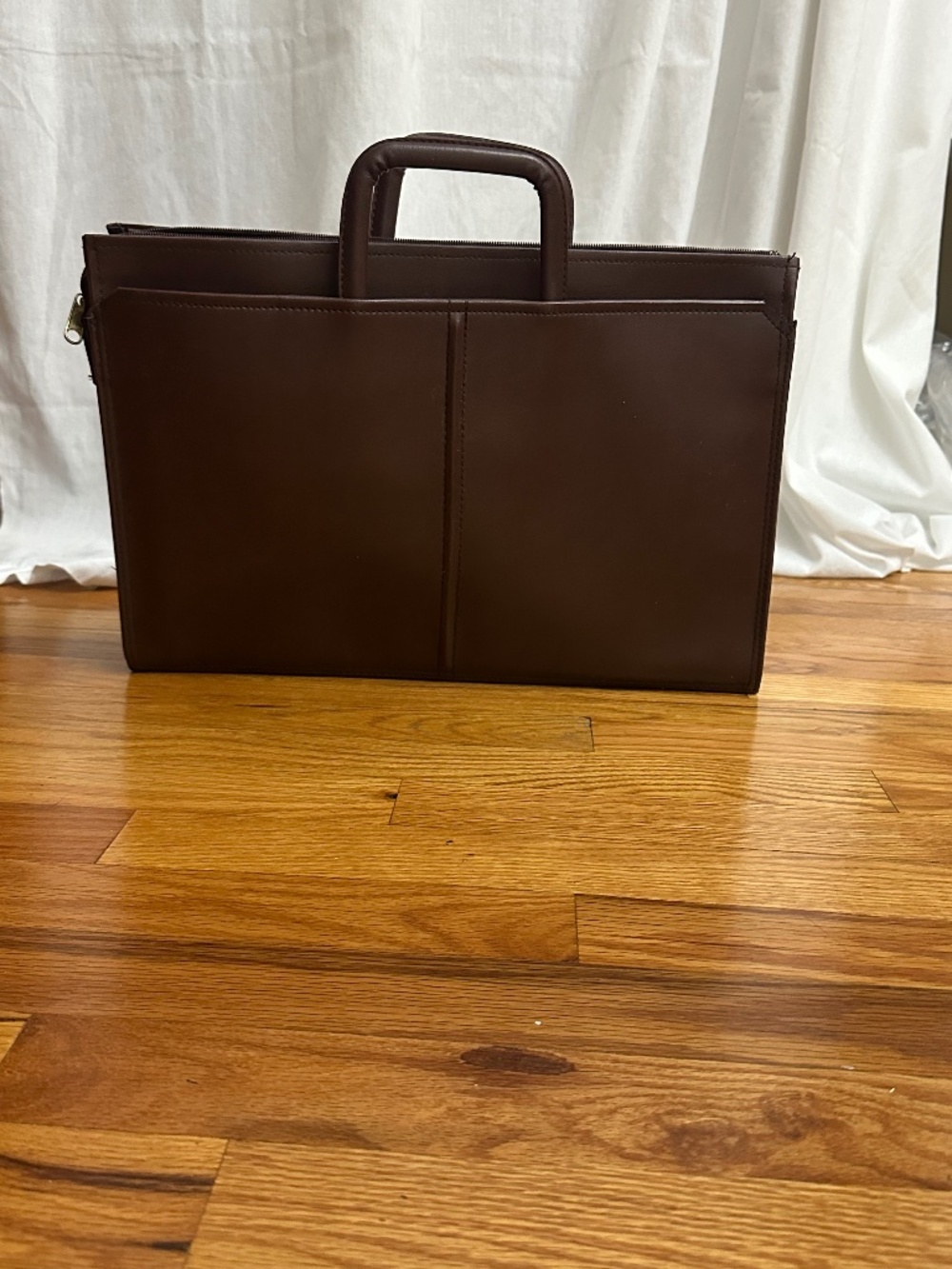 Vinted brown briefcase,